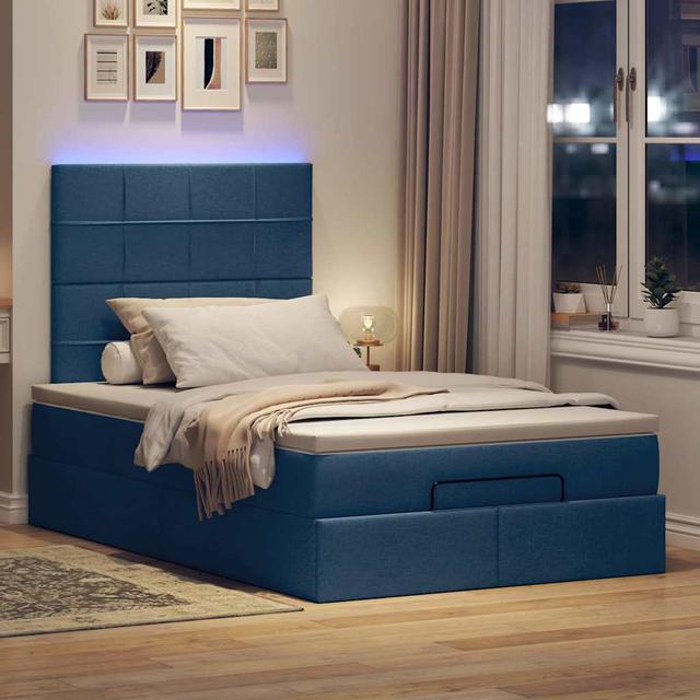 Vidaxl Ottoman-Bett Mit Matratzen Dunkelgrün 180X200 Cm Samt Metro Lane Farbe: Blau, Größe: 120 x 200 cm on Productcaster.