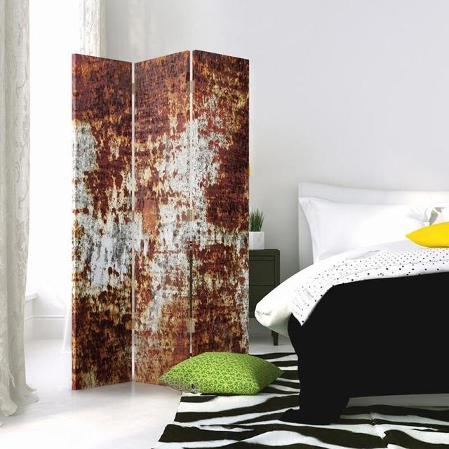 Deandre Room Divider Borough Wharf Size: 170cm H x 110cm W, Number of Panels: 3 on Productcaster.