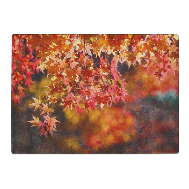 Maple Tree Vol.1 Painting Chopping Board East Urban Home Size: 0.4cm H x 28.5cm W x 39cm L on Productcaster.