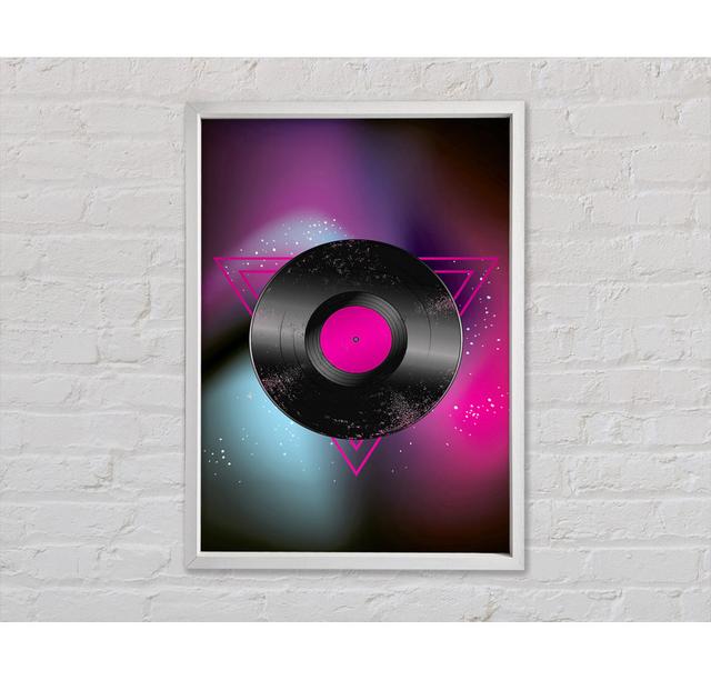 Pink Floyd LP Framed Print Ebern Designs Size: 141.4cm H x 100cm W x 3.3cm D on Productcaster.