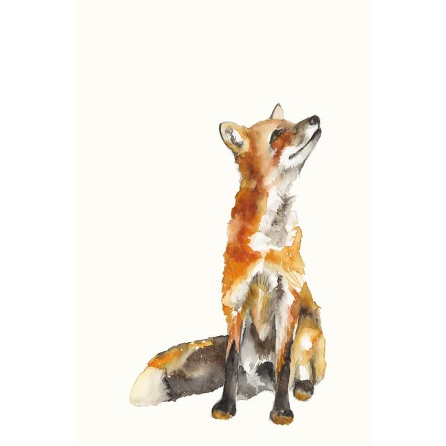 Sly Fox I by Jennifer Goldberger - Wrapped Canvas Painting Union Rustic Size: 122cm H x 81cm W on Productcaster.