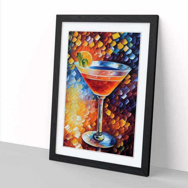 Cocktail ed Vol.2 - Single Picture Frame Graphic Art Marlow Home Co. Format: Black Framed, Size: 64cm H x 46cm W on Productcaster.