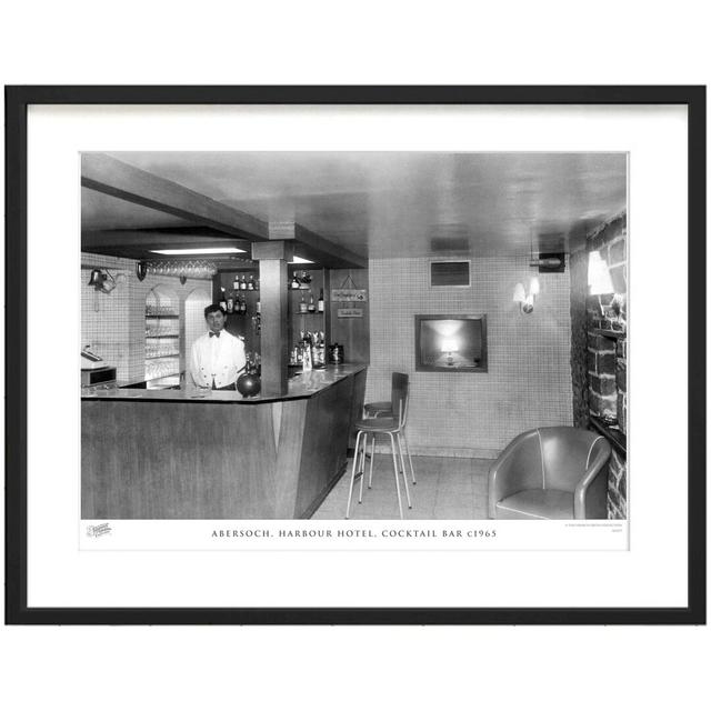 'Abersoch, Harbour Hotel, Cocktail Bar C1965' - Picture Frame Photograph Print on Paper The Francis Frith Collection Size: 60cm H x 80cm W x 2.3cm D on Productcaster.