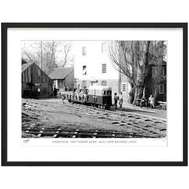 'Lindfield, the Tudor Barn, Mill and Railway C1955' by Francis Frith - Picture Frame Photograph Print on Paper The Francis Frith Collection Size: 40cm on Productcaster.