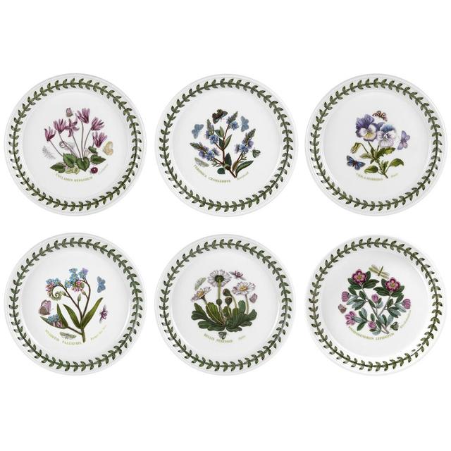 Botanic Garden 6 Piece Bread Plates Set Portmeirion on Productcaster.