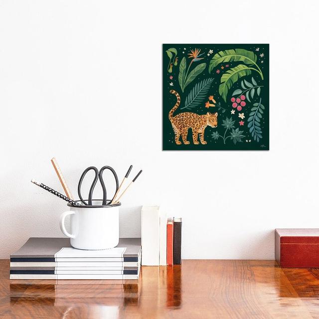 Jungle Love IV by Janelle Penner - Wrapped Canvas Print 17 Stories Size: 30.48cm H x 30.48cm W x 1.905cm D on Productcaster.