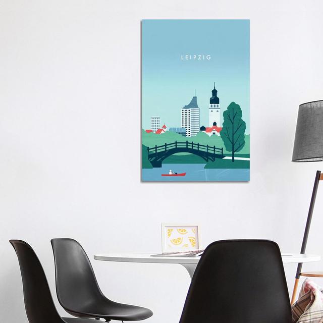 Leipzig by Katinka Reinke - Wrapped Canvas Print Breakwater Bay Size: 101.6cm H x 66.04cm W x 3.81cm D on Productcaster.