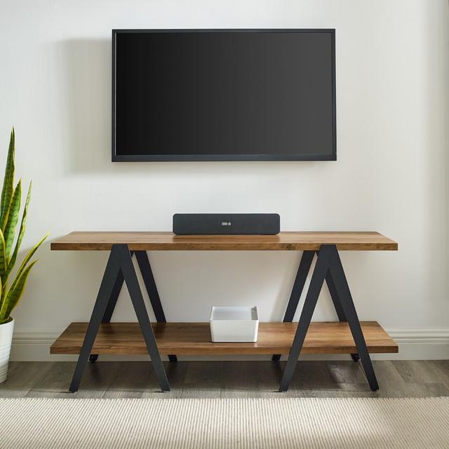 Fondren TV Stand for TVs up to 50" August Grove Colour: Rustic Oak on Productcaster.