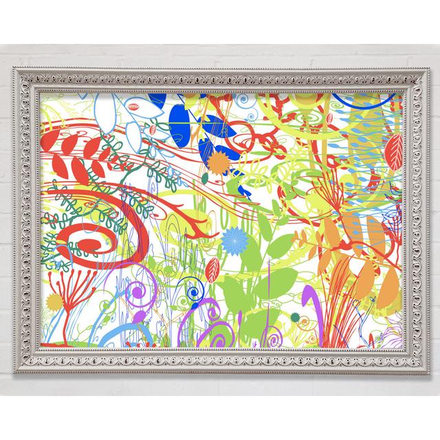 Summer Delight Framed Print Ivy Bronx Size: 29.7cm H x 42cm W x 3cm D, Format: White Framed Paper on Productcaster.