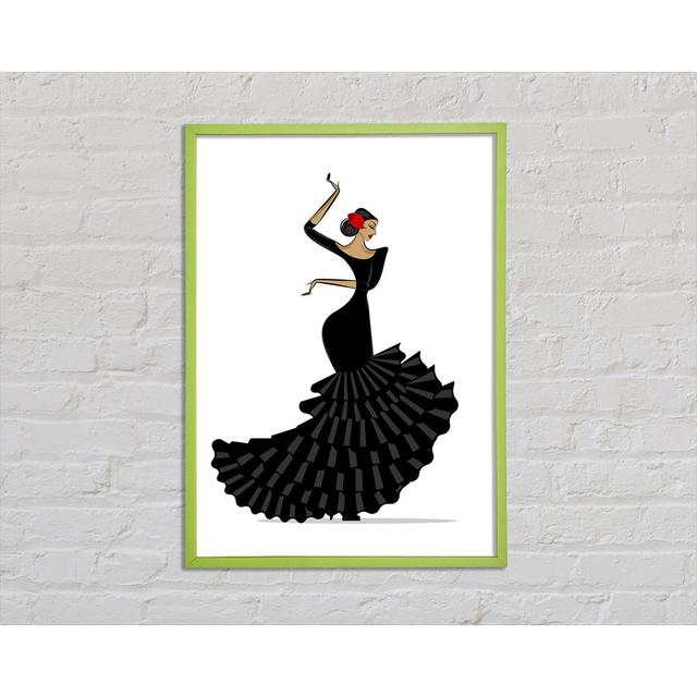 Angelyca Flamenco 5 - Single Picture Frame Art Prints Canora Grey Size: 59.7cm H x 42cm W x 2cm D on Productcaster.