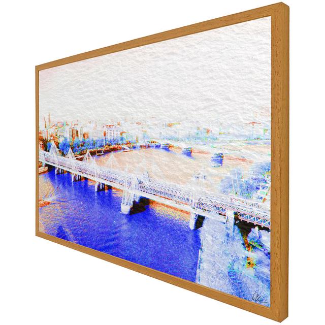 Single Picture Frame Art Prints Borough Wharf Size: 41cm H x 61cm W, Frame Option: Oak on Productcaster.