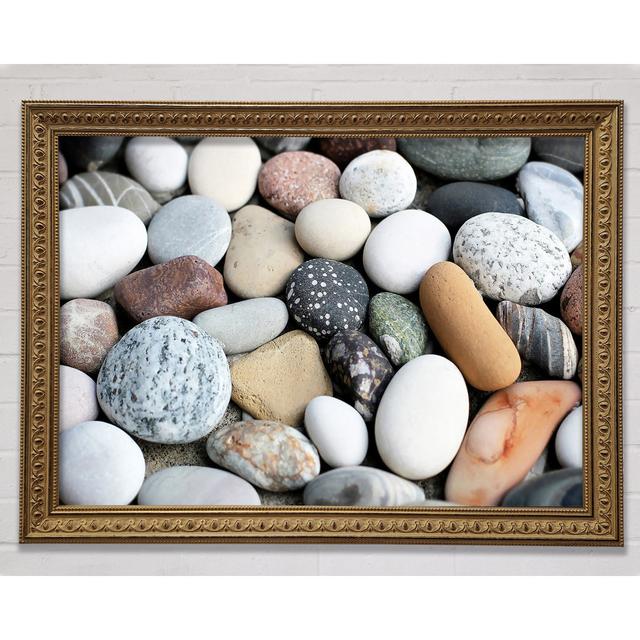 Stones Galour - Print Ebern Designs Size: 29.7cm H x 42cm W x 3cm D on Productcaster.