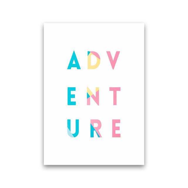 Adventure In Colours - Print 17 Stories Frame Option: No Framed, Size: 59.4cm H x 42cm W x 4cm D on Productcaster.