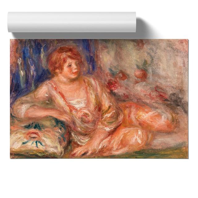 Andree In Pink by Pierre-Auguste Renoir - No Frame Painting East Urban Home Size: 59cm H x 84cm W x 0.1cm D on Productcaster.