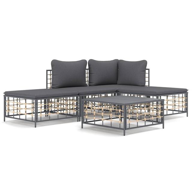 4-Sitzer Lounge-Set Lujane mit Polster (Set of 5) 17 Stories on Productcaster.