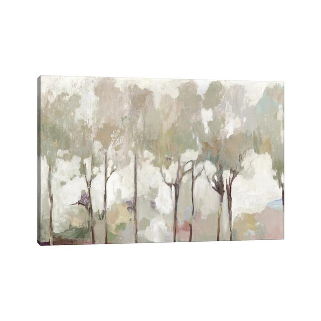 Soft Pastel Forest by Allison Pearce - Wrapped Canvas Print ClassicLiving Size: 101.6cm H x 152.4cm W x 3.81cm D on Productcaster.