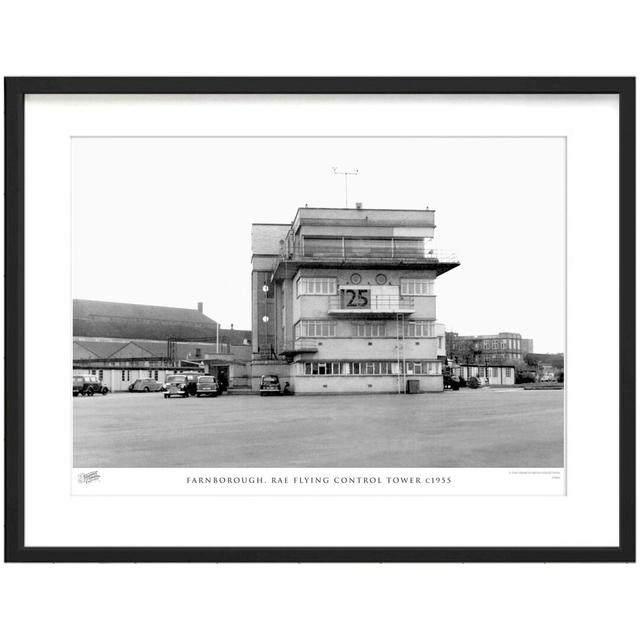 Farnborough, RAE Flying Control Tower C1955 by Francis Frith - Single Picture Frame Print The Francis Frith Collection Size: 45cm H x 60cm W x 2.3cm D on Productcaster.