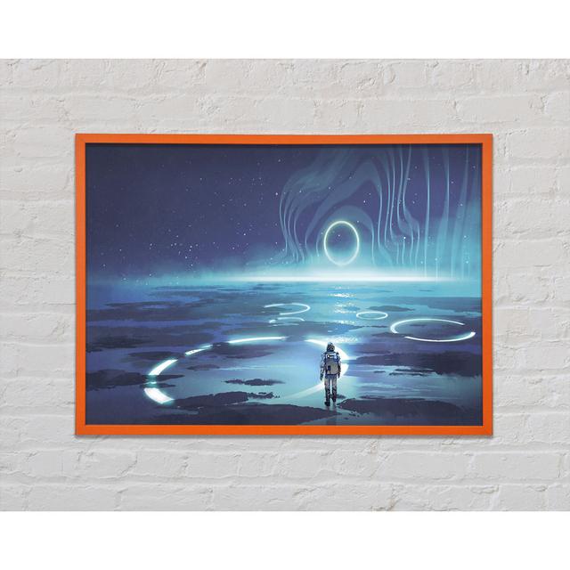 Adventure Waits in the Cosmos - Single Picture Frame Art Prints Rosalind Wheeler Size: 29.7cm H x 42cm W x 2cm D on Productcaster.