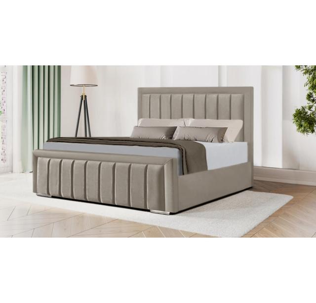 Athalla Bed Canora Grey Colour: Coffee, Size: Single on Productcaster.