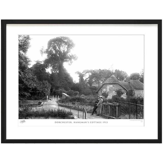 'Dorchester, Hangmans Cottage 1913' by Francis Frith - Picture Frame Photograph Print on Paper The Francis Frith Collection Size: 60cm H x 80cm W x 2. on Productcaster.