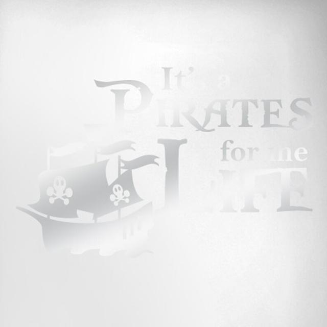 It's a Pirates Life for Me Door Room Wall Sticker Maturi Colour: Shiny Silver on Productcaster.