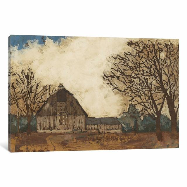 'Erstwhile Barn I' Painting on Wrapped Canvas East Urban Home Size: 66.04cm H x 101.6cm W x 1.91cm D on Productcaster.