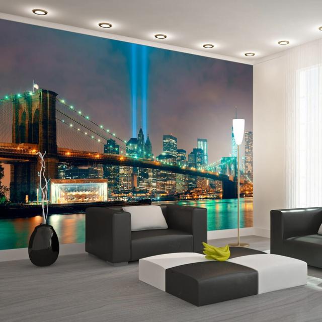 Fototapete Light of NYC 280 cm x 400 cm East Urban Home on Productcaster.