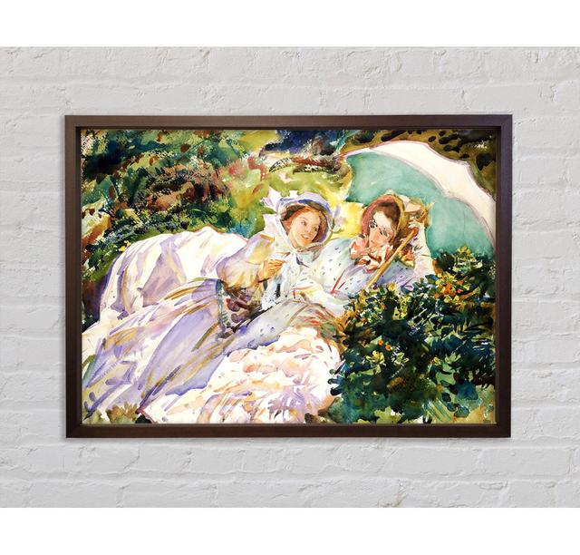 John Singer Sargent Simplon Pass The Tease - Single Picture Frame Art Prints on Canvas Bright Star Size: 100.1cm H x 141.4cm W x 3.3cm D on Productcaster.