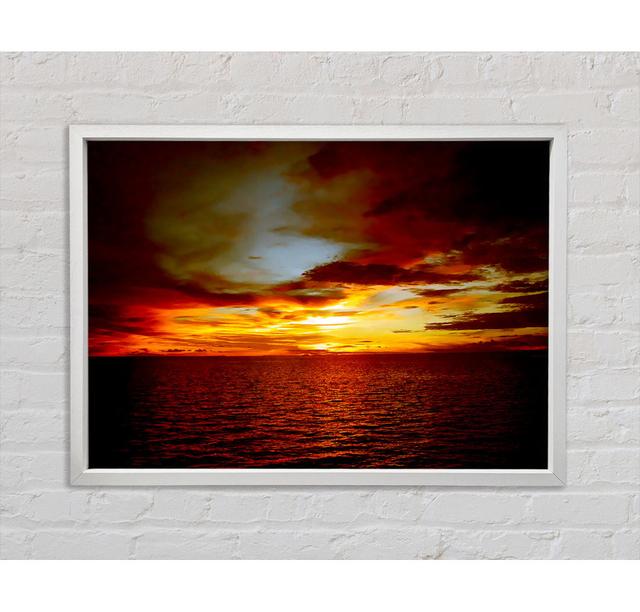 Single Picture Frame Art Prints on Canvas Bright Star Size: 100cm H x 141.4cm W on Productcaster.