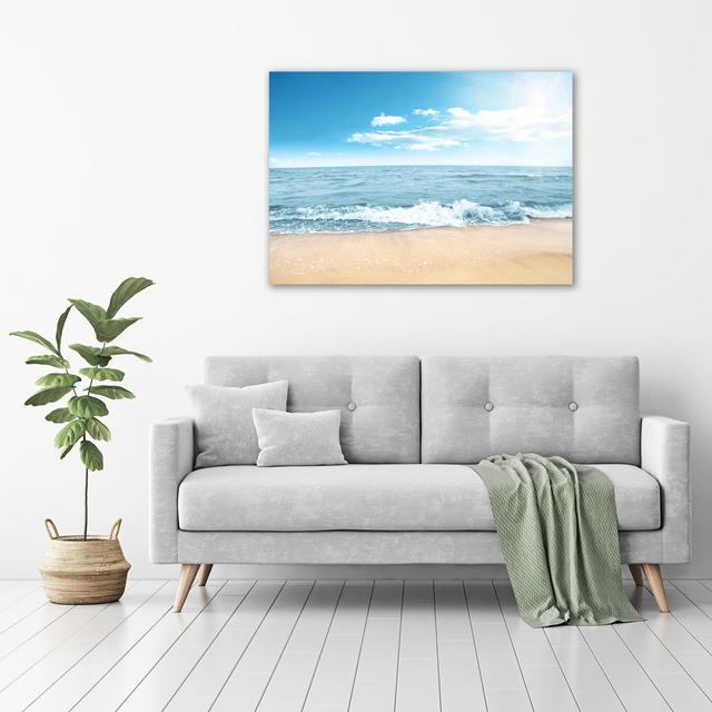 Canvas Print - Wall Art - Prints On Canvas - 100X70 Image Picture Theme: Beach Highland Dunes on Productcaster.