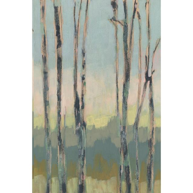 Horizon Through the Trees II by Jennifer Goldberger - Wrapped Canvas Painting Print Union Rustic Size: 122cm H x 81cm W on Productcaster.