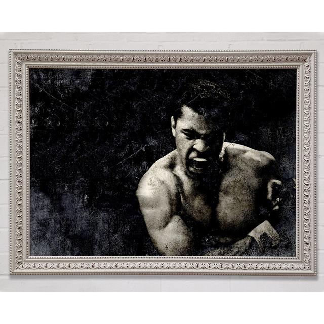 Muhammad Ali Power - Single Picture Frame Art Prints Ebern Designs Size: 59.7cm H x 84.1cm W x 3cm D on Productcaster.