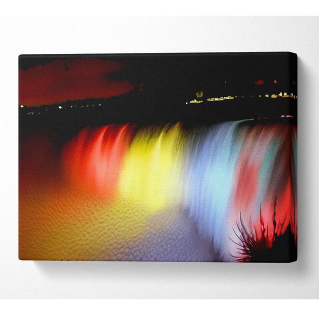 Niagara Falls Night Rainbow - Print Metro Lane Size: 35.6cm H x 50.8cm W x 10cm D on Productcaster.