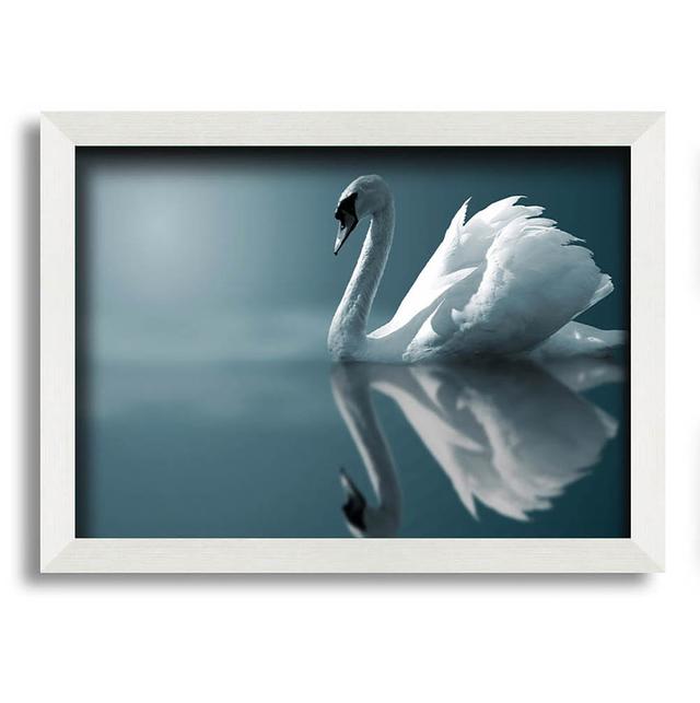 Eliud Swan Reflections - Single Picture Frame Art Prints Latitude Run Size: 29.7cm H x 42cm W x 10cm D on Productcaster.