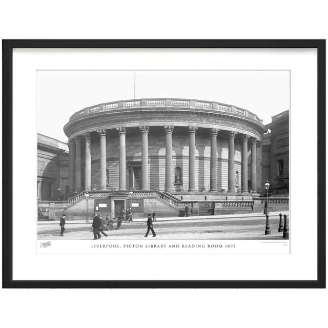 Liverpool, Picton Library And Reading Room 1895 by Francis Frith - Single Picture Frame Print The Francis Frith Collection Size: 60cm H x 80cm W x 2.3 on Productcaster.