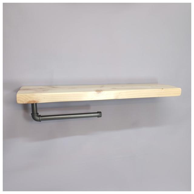 Aarit Floating Shelf Borough Wharf Size: 16cm H x 60cm W x 22.5cm D on Productcaster.