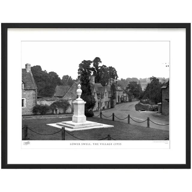 'Lower Swell, the Village C1955' by Francis Frith - Picture Frame Photograph Print on Paper The Francis Frith Collection Size: 60cm H x 80cm W x 2.3cm on Productcaster.