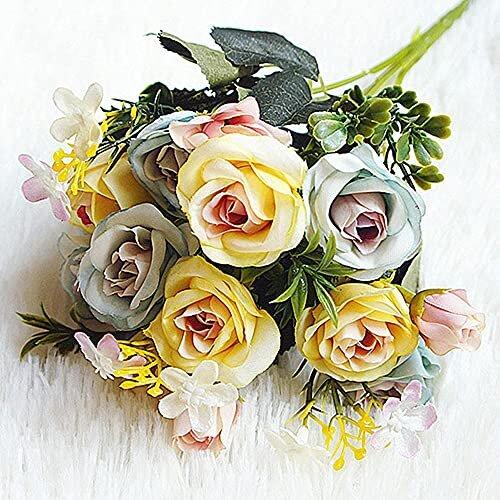 Roses Floral Arrangement The Seasonal Aisle Flower Colour: Yellow on Productcaster.