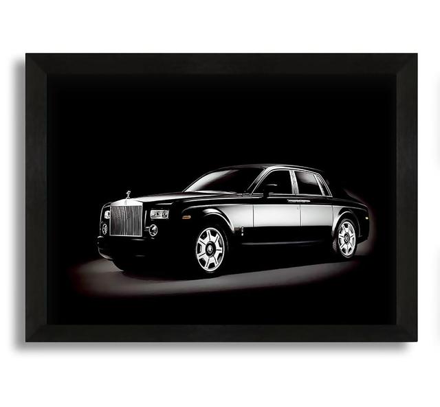 Rolls Royce Black Shadow - Picture Frame Photograph on Canvas Latitude Run Size: 42cm H x 60cm W x 10cm D on Productcaster.