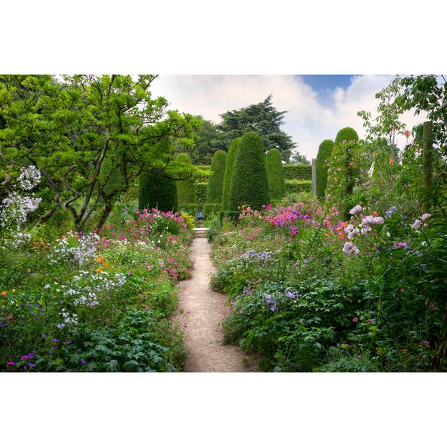 English Country Garden by AndyRoland - Wrapped Canvas Photograph Print Ebern Designs Size: 81cm H x 122cm W x 3.8cm D on Productcaster.