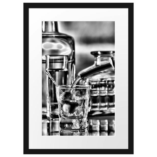 Gerahmtes Poster Strong Alcohol East Urban Home Größe: 55 cm H x 40 cm B on Productcaster.