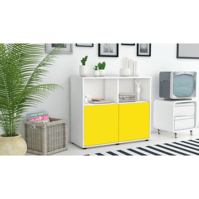 Raleigh Sideboard Latitude Run Body and front colour: White/Yellow on Productcaster.