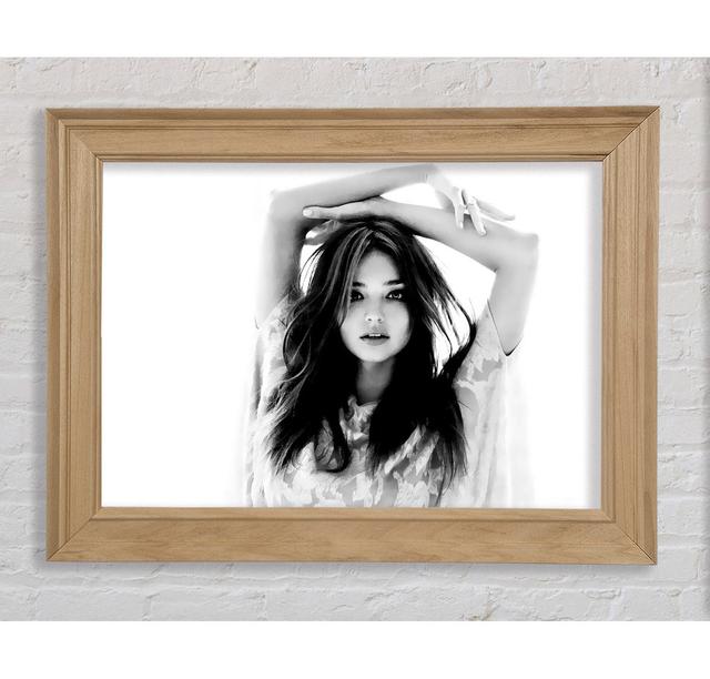 Miranda Kirr Australian Model - Single Picture Frame Art Prints Bright Star Size: 21cm H x 42cm W x 8cm D on Productcaster.