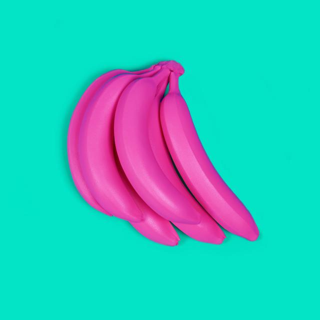 Pink Bananas by Stanislav Chegleev - Wrapped Canvas Photograph 17 Stories Size: 91cm H x 91cm W x 3.8cm D on Productcaster.