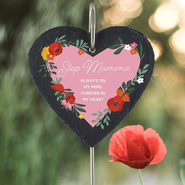 Enloe Poppy Step Mamma Always on My Mind Memorial Plaque Maturi on Productcaster.