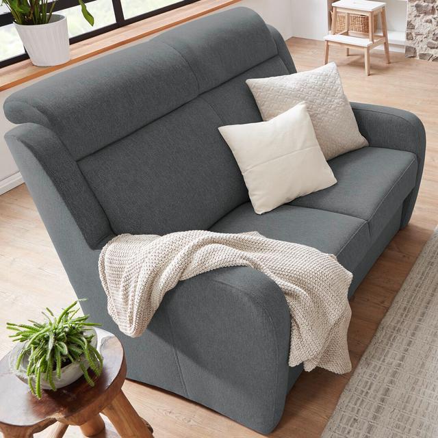 Zweiersofa Varese Villa Beck Farbe der Polsterung: Dunkelgrau, Größe: 99 cm H x 131 cm B x 82 cm T, Sitzplatzkapazität: 2 on Productcaster.