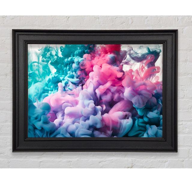 Clouds Of Colour Framed Print Ivy Bronx Size: 59.7cm H x 84.1cm W on Productcaster.