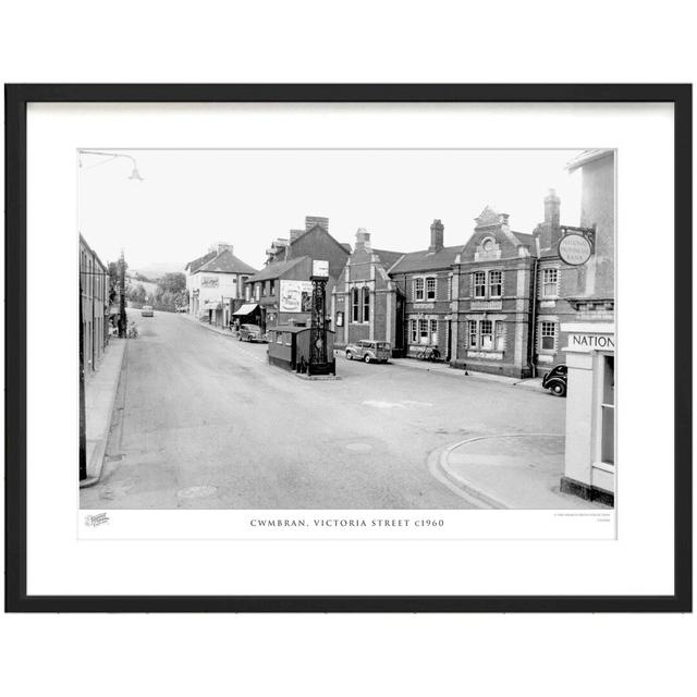 Cwmbran, Victoria Street C1960 - Single Picture Frame Print The Francis Frith Collection Size: 60cm H x 80cm W x 2.3cm D on Productcaster.