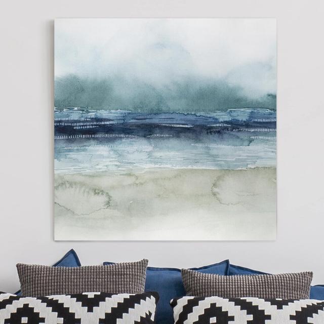 Marine Nebula I - Wrapped Canvas Graphic Art Highland Dunes Size: 50cm H x 50cm W on Productcaster.