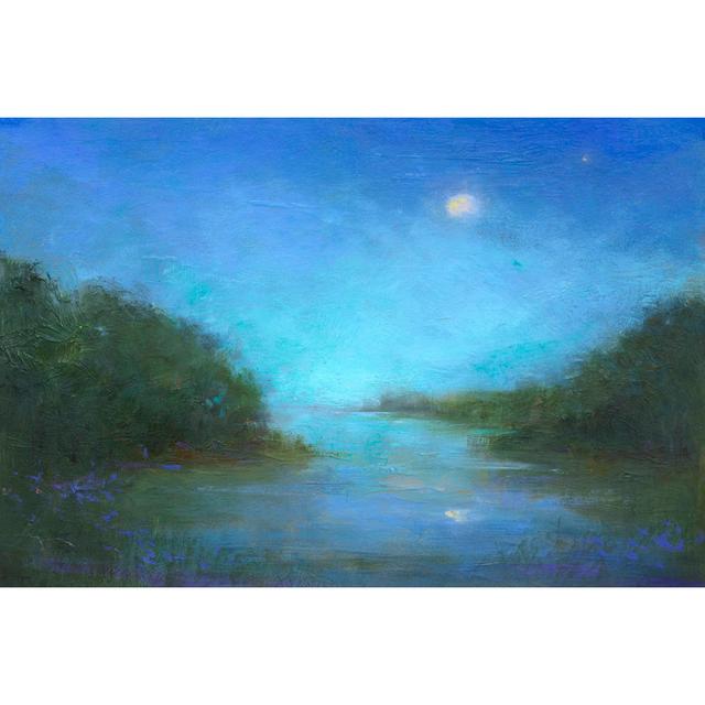 Twilight by Sheila Finch - Wrapped Canvas Painting Marlow Home Co. Size: 61cm H x 91cm W x 3.8cm D on Productcaster.